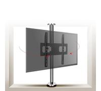 Supporto TV LCD Girevole A 360 Gradi - Supporto TV LCD Da Pavimento, Staffa Divisoria Girevole, Base Girevole Per Supporto TV, Schermo LED Da 32-55 Pollici(86-114cm)