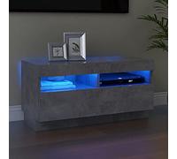 Supporto TV LED per TV da 40 pollici, moderno e minimalista, con credenza, 80 cm, mobile TV lucido per soggiorno o camera da letto