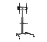 Supporto TV mobile Cabletech con ripiano
