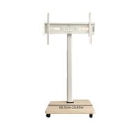 Supporto TV Mobile per TV da 26"-75" - Carrello con Ruote bloccabili, Girevole e Regolabile in Altezza per Una Facile Installazione e Posizionamento della TV (Vassoio Non Incluso)