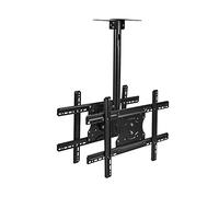Supporto Tv Mobile Universale Per Tv A Schermo Piatto Led Da 32-65" Fino A 165 Libbre Carrello Tv Con Ruote E Altezza Regolabile Supporto Tv Portatile Da Pavimento Con Ru