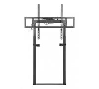 Techly Supporto TV Motorizzato 368659 a parete Altezza Regolabile per TV 55-100" Nero con Telecomando