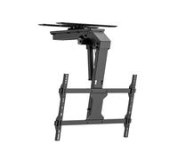 Techly Supporto TV Motorizzato da Soffitto Inclinabile Integrazione Smart Home p