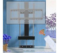 Supporto TV Motorizzato - Motorizzato Sollevamento TVs Staffa Con Telecomando, Sollevatore TVs Elettrico Telescopico Con Sollevamento Automatico, Per TV 37 A 75 Pollici(950-1750mm)