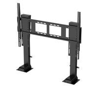 Supporto TV motorizzato per schermi di grandi dimensioni da 65-100 pollici, sollevatore TV elettrico telescopico con telecomando wireless e telecomando con memoria, altezza regolabile