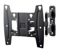 SUPPORTO TV ONE FOR ALL SOLID TURN da 19 " a 43 ", portata max 30 kg, VESA max 75x75, 100x100, 200x100, 200x200 mm