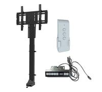 Supporto TV Per Sollevamento TV - Supporto TV Da Pavimento, Sollevamento TVs Elettrico Regolabile Che Può Essere Nascosto Nell'armadietto, Adatto A TVs Da 32-70 Pollici