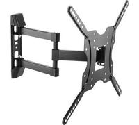 SUPPORTO TV PIATTA BR LED 41 BRAVO ACCIAIO VERNICIATO NERO 32/55 90 ° KG 30