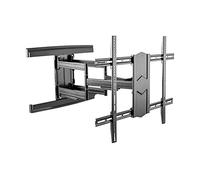 Supporto TV Portatile Supporto da Parete per TV, Supporto TV inclinabile e Girevole per TV LED LCD Curva Piatta da 43-100 Pollici o Monitor Fino a 70 kg, Supporto da Tavolo TV Max.VESA 600 X