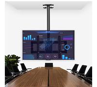 Supporto TV regolabile da soffitto - Supporto TV da parete, adatto alla maggior parte dei televisori da 37"-85" Supporto TV, supporto da soffitto per TV, supporto da soffitto girevole e inclinabile