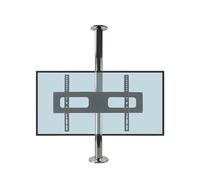 Supporto TV Regolabile Girevole BG11 For LCD Da 23-65 Pollici In Acciaio Inossidabile, Staffa Di Montaggio For Parete Divisoria, Altezza 86 A 114 Cm For Installazione E Posizionamento