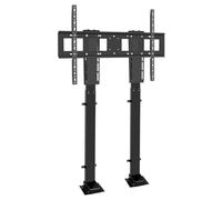Supporto TV regolabile Supporto elettrico per TV Sollevatore motorizzato Tv Meccanismo di sollevamento TV con telecomando Doppio sollevamento motore da 120 cm Viaggio per TV da 55" a 120" fino a 90 kg