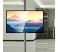 Supporto Tv Regolabile - Supporto Tv Lcd Telaio Girevole A 360 Gradi, Supporto Pavimento Parete Divisoria, Mobile Tv Girevole, Supporto Tv Con Inclinazione Regolabile,200-295cm