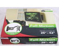 Supporto TV Sanus Systems A Muro Full Motion Per 66 - 107 Cm Nero