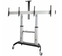 Startech Stndmtvduo 37-60´´ Tv Stand With Wheels Argento