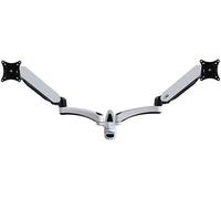 Supporto TV Supporto da Parete per TV, Supporto per Display a Doppio Schermo, Sollevamento Rotante, Passaggio telescopico, Supporto per TV con Staffa per Montaggio a Parete per Computer LCD