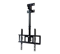 Supporto TV Supporto TV da Parete Supporto TV Regolabile da soffitto Adatto alla Maggior Parte dei Display LED SN da 32-60 Pollici Max 400x400mm, 0,6-1m