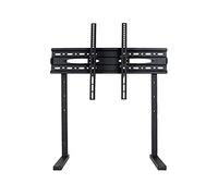 Supporto TV Supporto TV LCD da 37"-75" Base Universale da Tavolo Supporto TV da Tavolo Nero Punch Base TV in Acciaio Robusto con Altezza Regolabile e ripiano TV inclinabile
