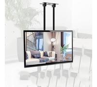 Supporto TV Telescopico Da Soffitto, Supporto Da Soffitto Per TV E Monitor, Per Schermi LED A Schermo Piatto Da 55-100 Pollici, Regolazione Dell'angolazione 3°/-20°