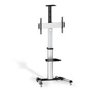 TooQ FS1870M-B Supporto per display espositivi 94 cm 37" Nero Argento