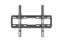 Supporto TV universale a parete for TV a basso profilo, fisso, for la maggior parte dei televisori piatti/curvi da 30"-80" con VESA massimo 600X500mm fino a 70 kg(Black 40-85inches)