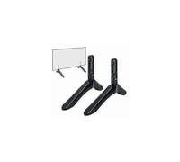 Supporto TV universale compatibile con Samsung, facile da installare, con cuscinetti antiscivolo super stabili per risparmiare spazio, colore nero (j