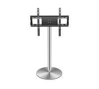Supporto Tv Universale Con Base Rotonda In Acciaio Inossidabile Per Tv Da 37-75 Pollici, Supporto Girevole Da Pavimento Regolabile In Altezza
