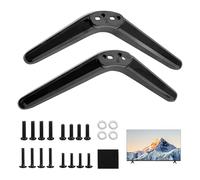 Supporto TV Universale Da Tavolo - Piedini e Gambe per Samsung e Altri Schermi Piatti Curvi LCD Da 40-50 Pollici - Base Con Viti