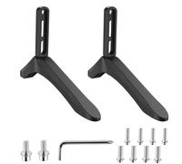 Supporto TV Universale Piedini di Supporto TV Universali per TVs da 32 a 65 LCD LED e OLED Pollici Support TVs in Plastica Sostitutivo Compatibile con Samsung, LG e TCL