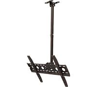 Supporto Tv Universale Regolabile In Altezza, Supporto Da Soffitto Per Tv Piatte Da 43-65 Pollici, Supporto Multifunzionale Inclinabile, Girevole A 360°, Movimento Comple-0.91.3m