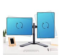 Supporto TV Universale, Supporto per TV, Supporto TV da Tavolo Universale con Regolazione dell'altezza a Quarta Marcia, Design con Regolazione fine del Livello di ±3°, ba