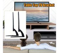 Supporto TV universale WUPYI da 32-70 pollici, regolabile in altezza Descrizione:Realizzata in spessa lamiera di acciaio, questa penna per TV da tavolo è robusta e ha un'elevata capacità. Può fissare