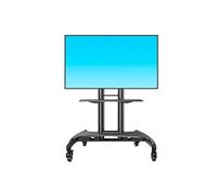 Supporto TV Verticale Carrello TV mobile Display Supporto da pavimento for trasmissione in diretta Supporto TV da 32-80 pollici Espositore mobile for conferenze Supporto TV A Parete(B:32-70in)