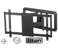 Vivanco VVTVFMO85INCH45KG2 Supporto TV a parete 2,16 m (85") Nero