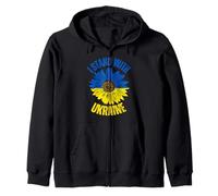 Supporto Ucraina I Stand Con Ucraina Bandiera Ucraina Slava Ucraina Felpa con Cappuccio