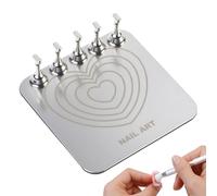 Supporto Unghie Finte Strumento Magnetico Riutilizzabile Stabile Per | Forniture Per Salon Supporto Per Pittura Unghie Per Donne Ragazze Principianti Professionisti