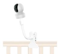 Supporto universale flessibile per baby monitor, supporto universale per telecamere da interni, supporto a clip per Eufy, Vtech, HelloBaby, Bonoch, ChildsFarm, ANMEATE senza foratura