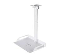 Supporto universale for proiettore estensibile a soffitto con vassoio, altezza regolabile for uso in ufficio e camera da letto