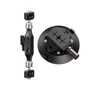 Supporto universale for supporto da auto ad aspirazione con supporto for cellulare sul cruscotto con base a tazza, compatibile con Gopro, fotocamera DSLR,Vlogging Suction Mount(1 arm 1 cup kit)