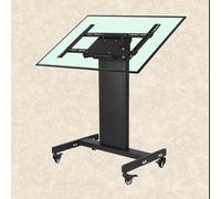 Supporto universale for TV mobile con ruote - da pavimento for LCD, supporto regolabile in altezza for 32 a 65 pollici, angolo di visione a 90°, VE max