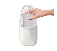 Supporto universale per auto in pelle PU per automotiva | Car Door Cup Holders, Vehicle Door Storage Organizer Waste Can For Water Bottle Tumbler Coffee Mug Sedan