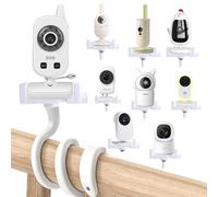 Supporto universale per baby monitor GHB, staffa di montaggio flessibile per baby monitor HelloBaby, accessori per baby monitor Vtech/momcozy/Boifun/Babystar/Philips, clip per telefono cellulare
