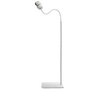 Supporto Universale per Baby Monitor, Regolabile in Altezza 93-175 cm, Collo di Cigno Flessibile 360° Senza Foratura, Compatibile con Tapo/TP-Link, Eufy, Google Nest, Lampeggiante con Anello