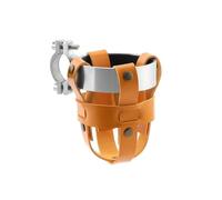 Supporto Universale Per Borraccia Per Moto, Supporto Per Caffè, Adattatore Per Tazza Sportiva All'aperto In Pelle, Portabicchieri, Manubrio(Orange)