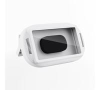 Supporto universale per cellulare, telefono e smartphone, 7 pollici | Impermeabile, anti-appannamento, adesivo rimovibile, suono nitido, rotazione a 480°, compatibile fino a 7". bagno, doccia.