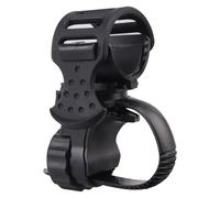Supporto universale per fanale della bicicletta, di con forte presa, struttura in materiale resistente agli urti, installazione senza attrezzi, posizionamento lampada LED, guida