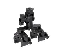 Supporto universale per fotocamera con morsetto per bici con movimento girevole a 360° e inclinazione di 210°, design con presa sicura, compatibile