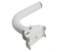 Supporto universale per fotocamera TP-Link per tapo C425 & C402, supporto per palo regolabile in ferro per esterni, fissaggio resistente alle intemperie al tubo antipioggia, girevole a 180°, bianco