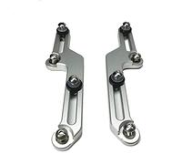 supporto universale per GPS per moto CB500 X CB 500X 2017 2018 2019 2020 2021 Regolatori parabrezza Supporto CNC per moto(D'argento)
