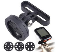 Supporto universale per manubrio del computer anteriore della bici per Garmin Wahoo Bryton Rider Stages Dash Hammerhead Karoo Road Mountain, regolabile